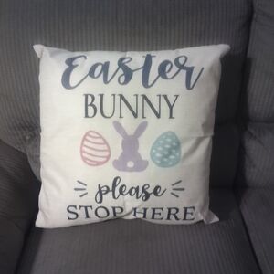 Easter Bunny Decorative Pillow